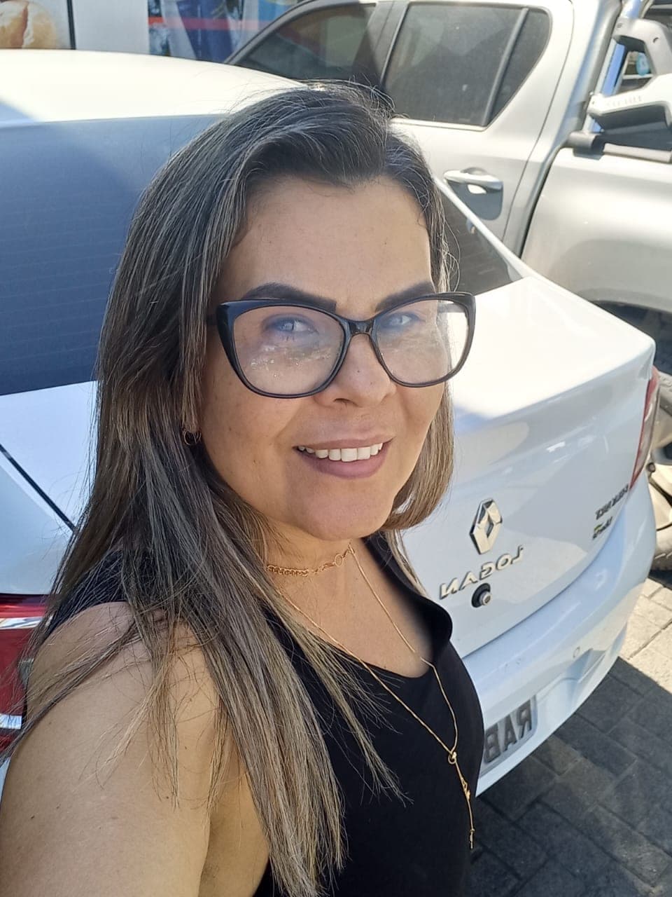 Riselda, motorista da Reis Transporte Executivo